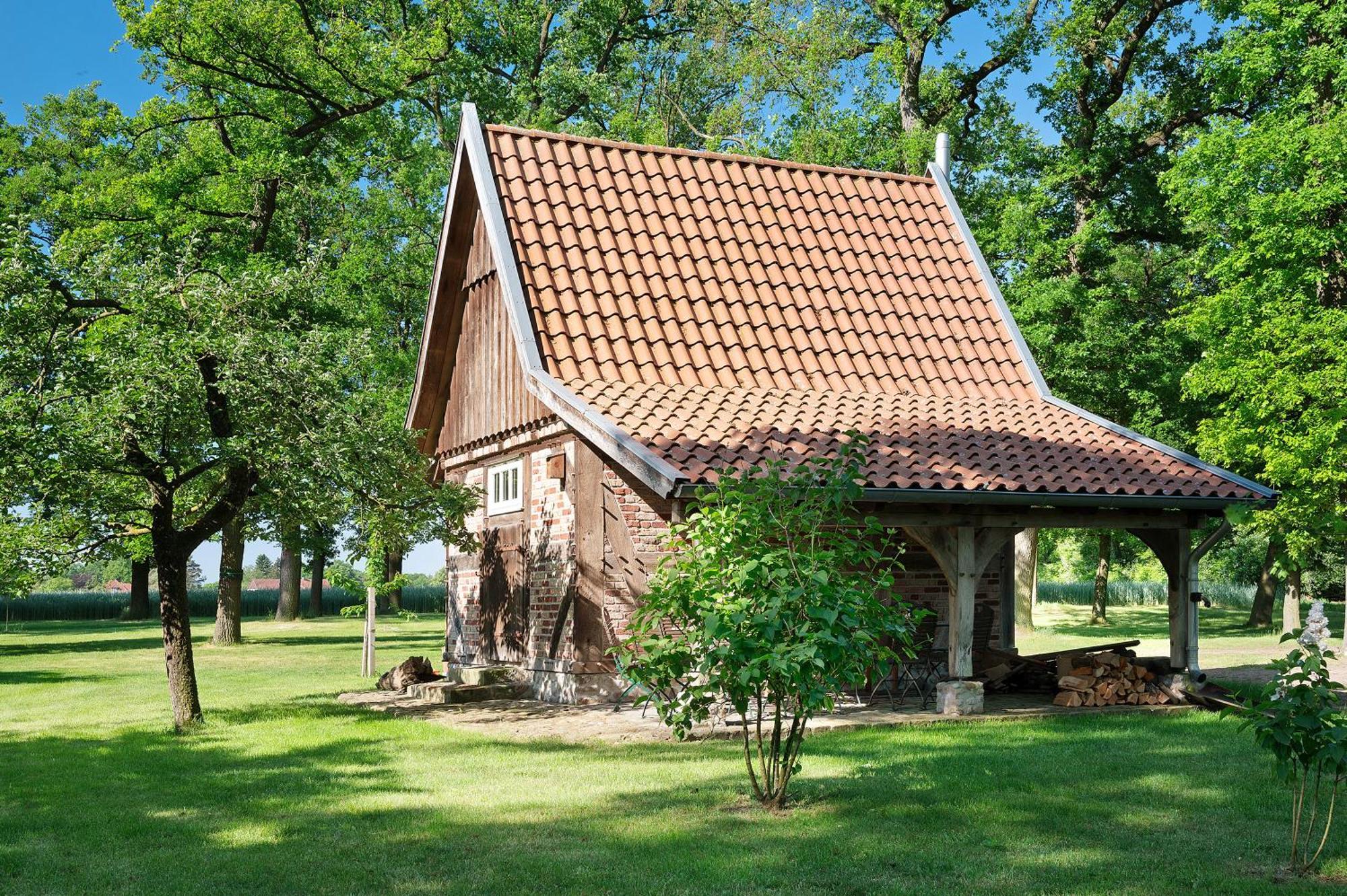 Eichengefluester Waldhuette Wagenfeld Zewnętrze zdjęcie